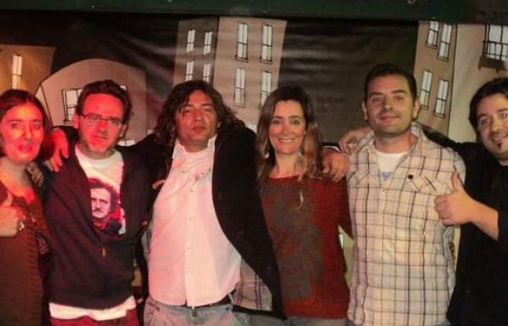 Los siete hermanos, juntos. La creatividad y el arte los une.