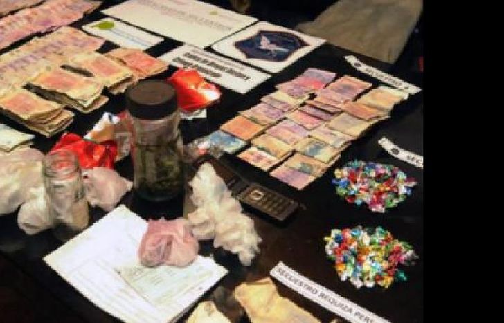 secuestraron dosis de marihuana y cocaína.