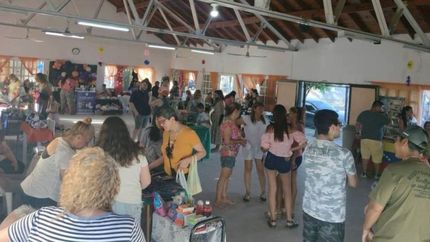 Todos los años realizan las ferias con entrada gratuita para el público que asista.
