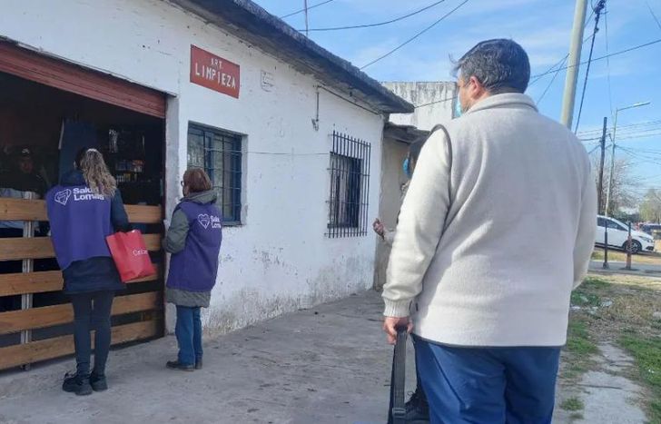Profesionales de salud recorrerán los hogares del barrio.