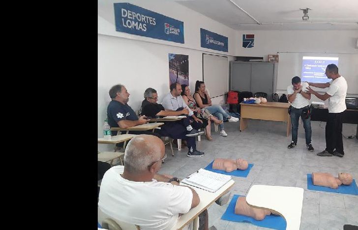 Las clases están a cargo de personal especializado de la Dirección de Eemergencias del Municipio.