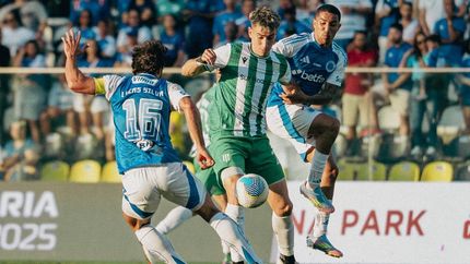 El Taladro no pudo ante Cruzeiro pero dejó buenas sensaciones en los amistosos en Brasil.