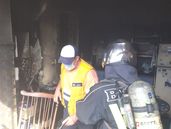 El incendio provocó importantes daños. El incendio provocó importantes daños.