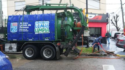 mucha lluvia y fuerte viento: asi se afronto la ciclogenesis en lomas