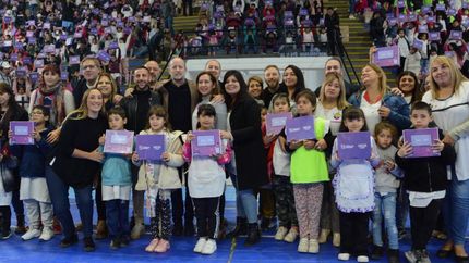 En el Microestadio del Parque Eva Perón.