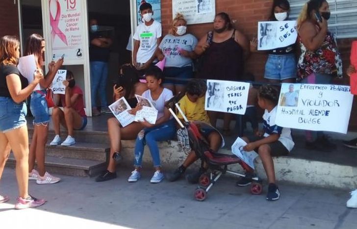 Se habían manifestado en Budge hace poco más de una semana.