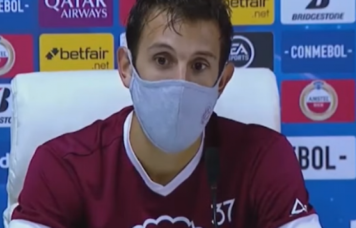 Facundo Quignón, uno de los pilares del Lanús de Zubeldía.