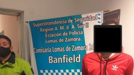 El detenido.