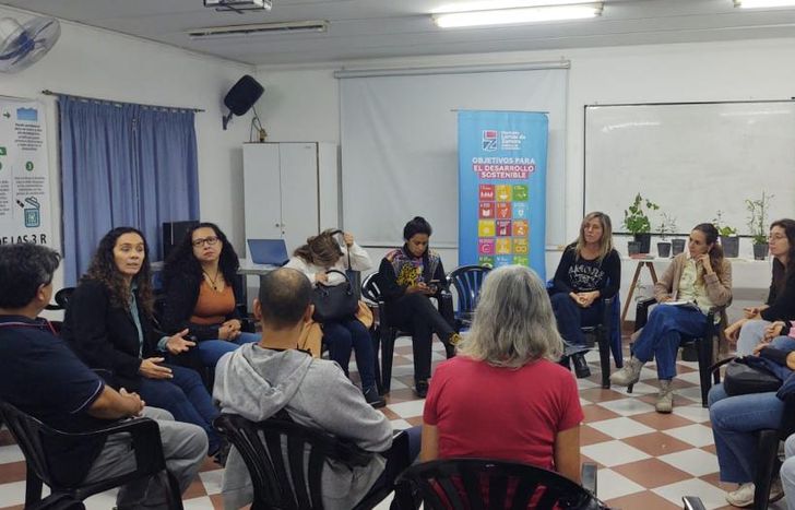 Representantes de ocho viveros participaron de un encuentro en Emajea.