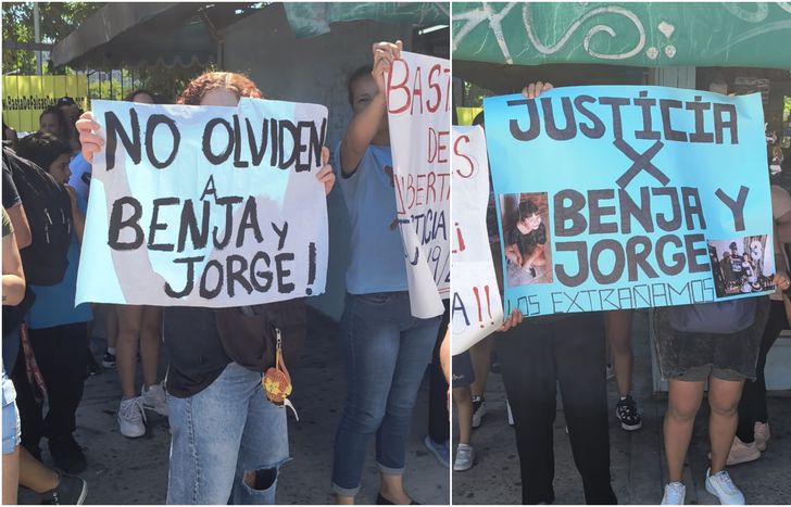 La familia de Villa Fiorito pide justicia por los hermanos Oviedo.