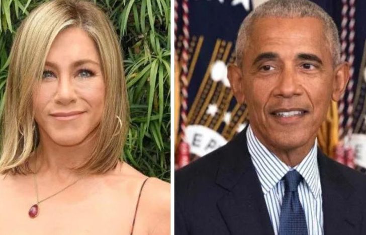 Jennifer Aniston y Barack Obama, en medio de rumores.