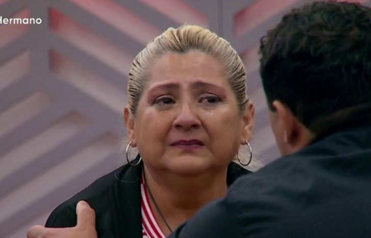 Petrona y su esposo en el Congelados de Gran Hermano.