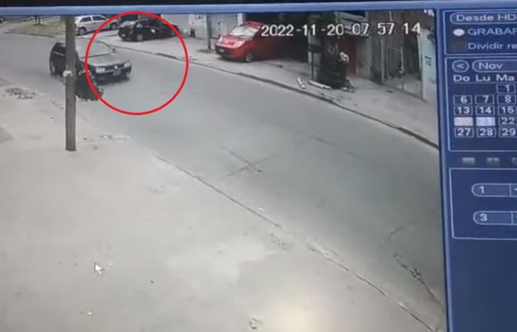 El hecho ocurrió este domingo.