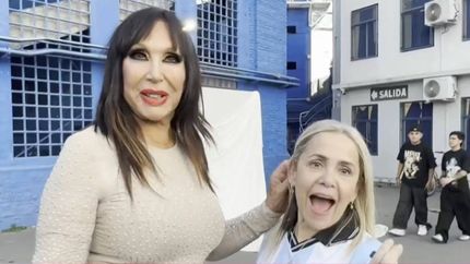 Moria Casán y Majo Riera, la mamá de Lali Espósito.