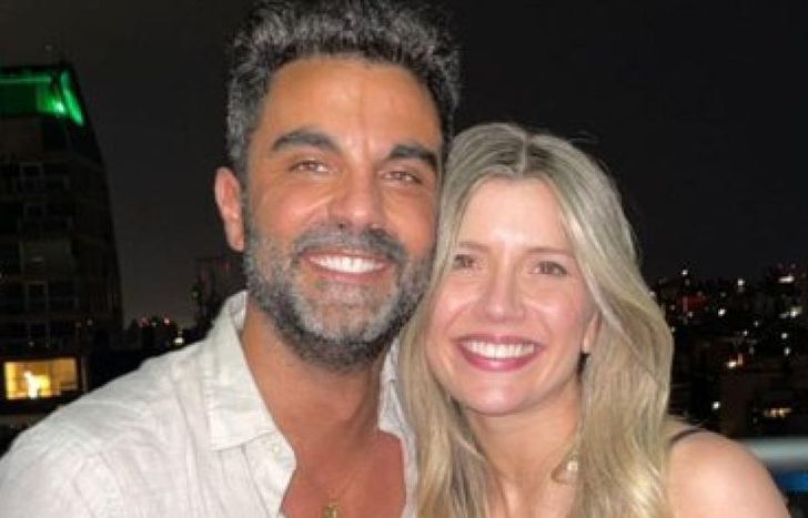 Peluca Brusca y Laurita Fernández, separados.