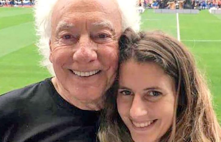 Bárbara y su papá Guillermo.