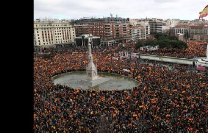 miles de personas participaron de la protesta.