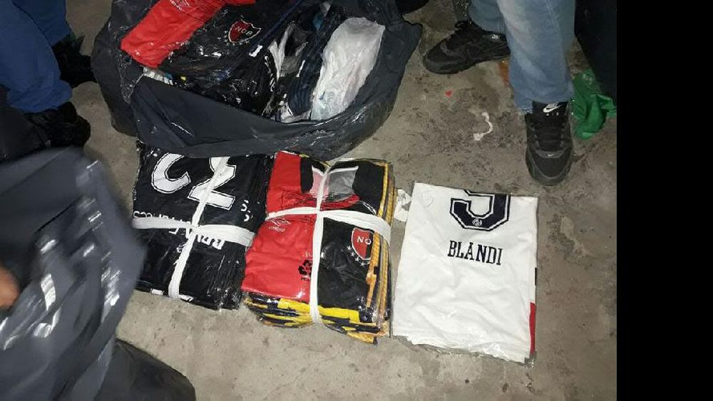 La Salada: secuestraron ropa falsificada