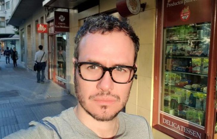 Martín Ortega, internado.