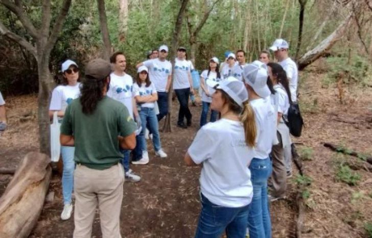 se desarrollo un voluntariado internacional junto a agua segura