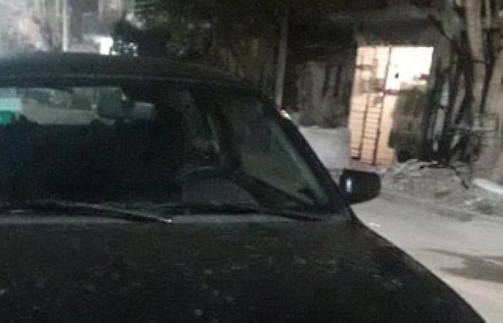 Uno de los autos robados.