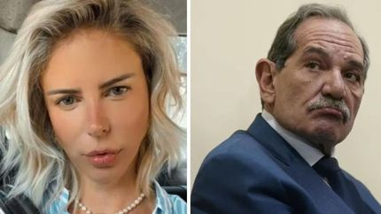 Marianela Mirra y José Alperovich, separados.