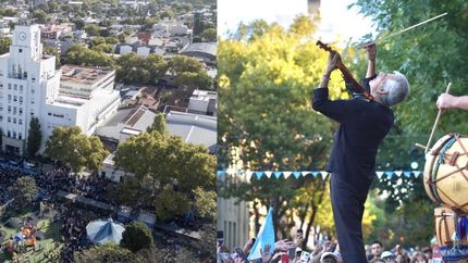 malvinas: las postales de una jornada cargada de emocion en lomas