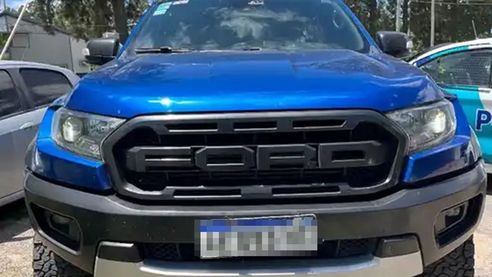 La camioneta había sido robada en Llavallol.