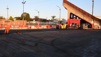 Así luce el nuevo estacionamiento. Así luce el nuevo estacionamiento.