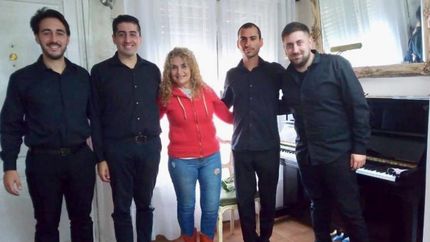 Aiello se prepara para terminar sus estudios de la mejor manera.