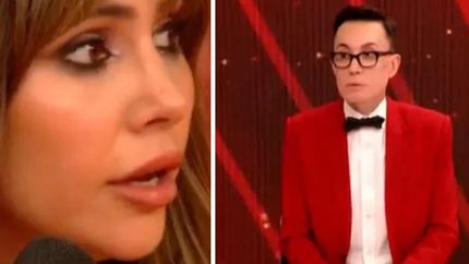 Fuerte pelea entre Romina Uhrig y Marcelo Polino en el Bailando 2023.