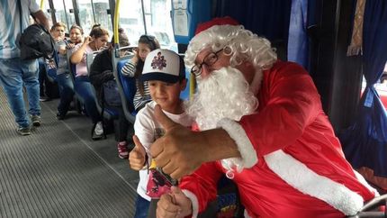 En otros años, en su tradicional recorrido.