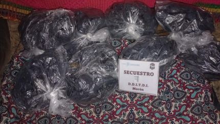 Incautaron una gran cantidad de drogas.