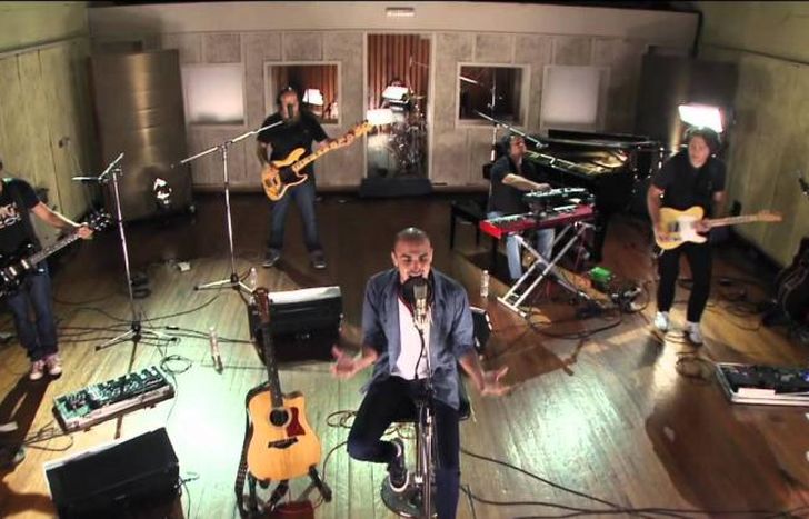 Encuentro en el estudio, con Abel Pintos.