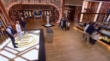 Damián Betular y Ariel Rodríguez Palacios, en MasterChef Celebrity.&nbsp;
