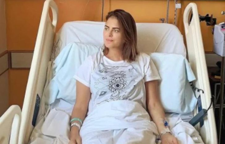 La rosarina sigue luchando por su salud.