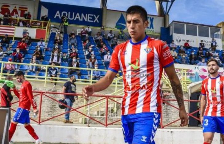 Sosa jugó siete partidos en el club español.