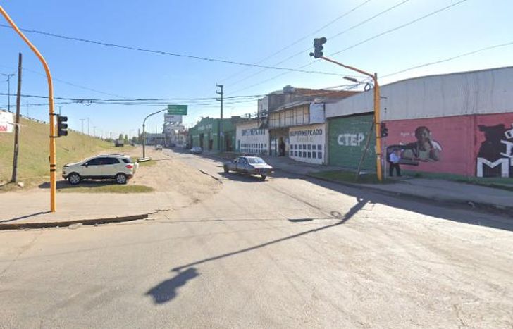 La zona donde ocurrió el secuestro en Fiorito.