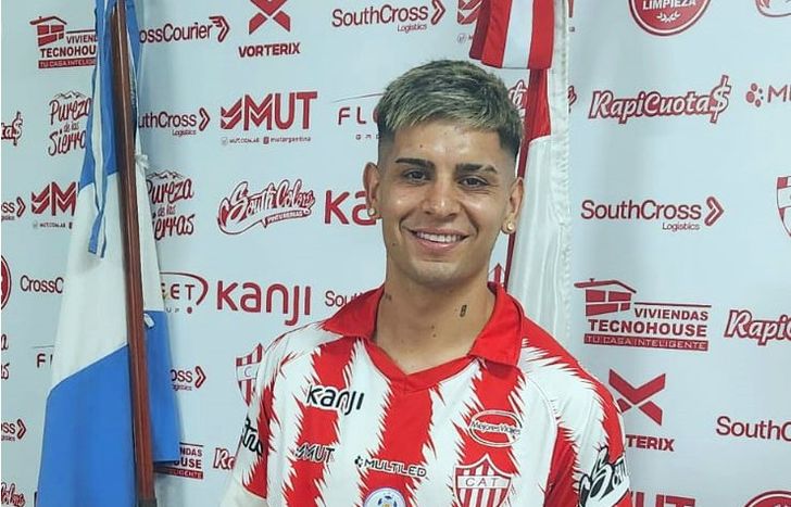 Milton Cantero se sumó a Talleres de Escalada.