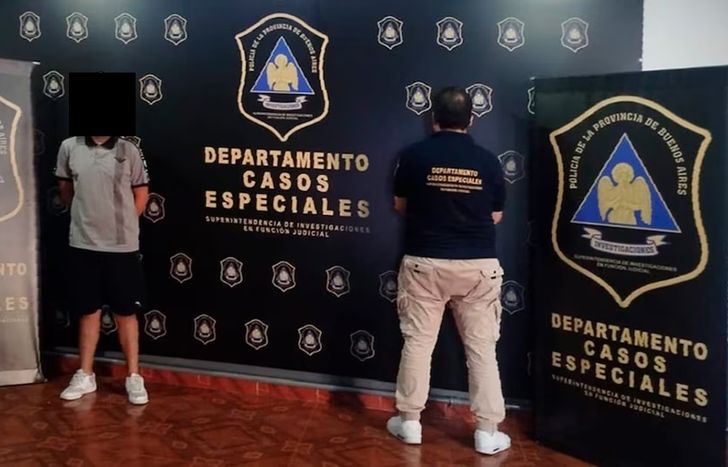Uno de los detenidos por los robos en Lomas.