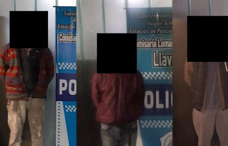 Fueron detenidos ayer.