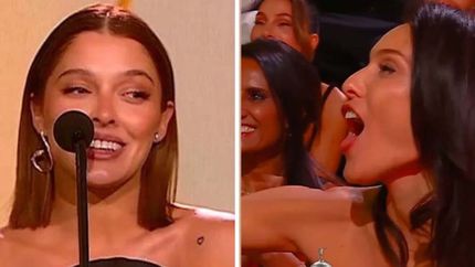 Sofía Gonet y Pampita, en los Martín Fierro de la Moda. Sofía Gonet y Pampita, en los Martín Fierro de la Moda.