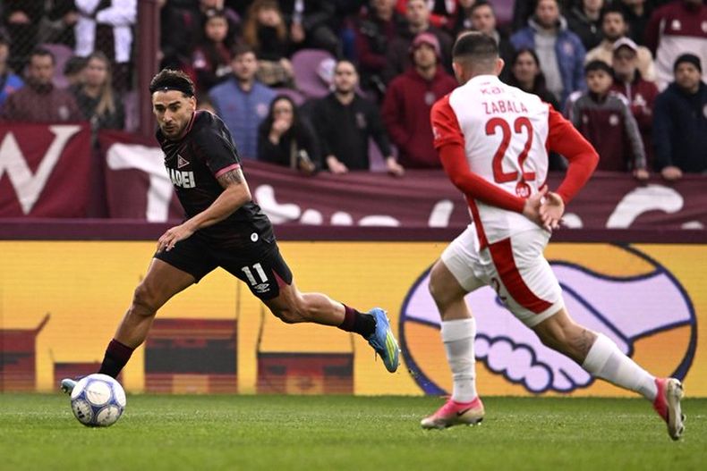 Eduardo Salvio gravitó poco en Lanús. Eduardo Salvio gravitó poco en Lanús.