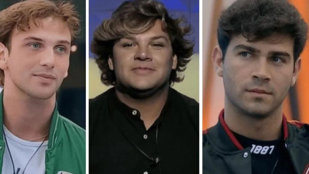 Los tres finalistas.