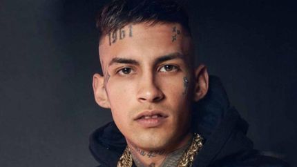 L-Gante, en medio de una grave hecho.