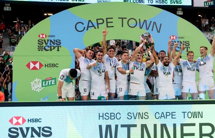 Campeones en Ciudad del Cabo.