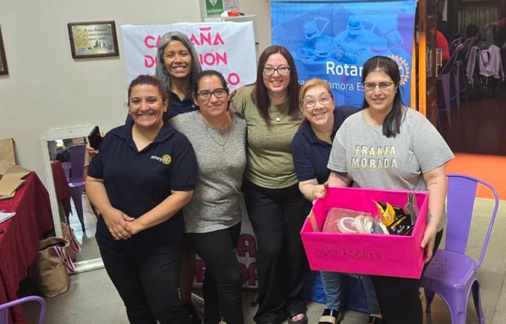 Unidas para ayudar a personas con cáncer.