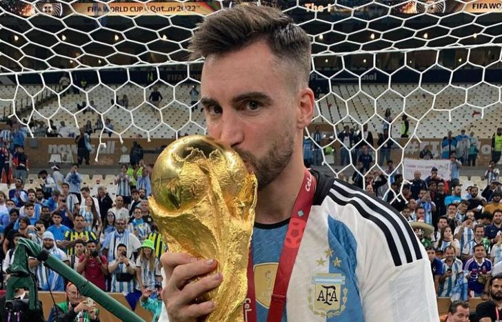 Nicolás Tagliafico se sinceró tras ganar la final de la Copa del Mundo.