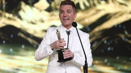 La emoción del conductor de Gran Hermano que se auto premió.