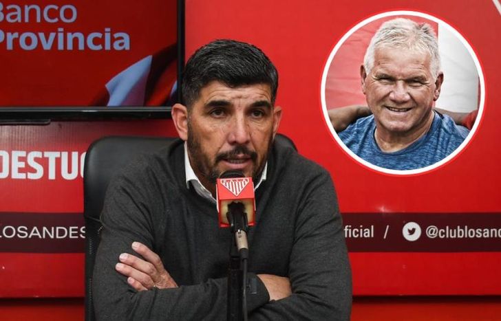 Emotivas palabras del técnico de Los Andes para el Nene Díaz.